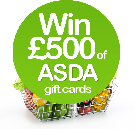 WIN £500 ASDA gift cards